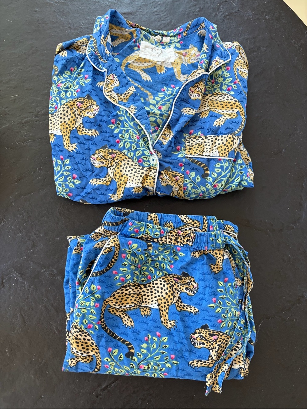 Printfresh Blue Bagheera Pajama Set
